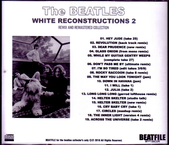 Beatles ビートルズ/White Album Remix and Remastered Vol.2