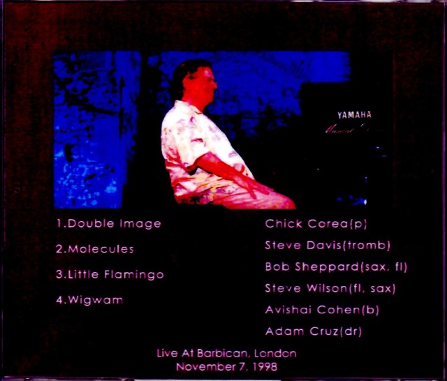 【ジャズ】Chick Corea/A.R.C. ★チック・コリア絶頂期の最高傑作 最新CD・DVD・ブルーレイ - 【ジャズ】Chick Corea/A.R.C.
