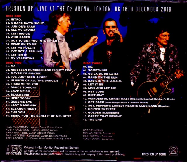Brian Ray Paul McCartney ポール・マッカートニー ピック Brian Ray Paul McCartney ポール・マッカートニー ピック