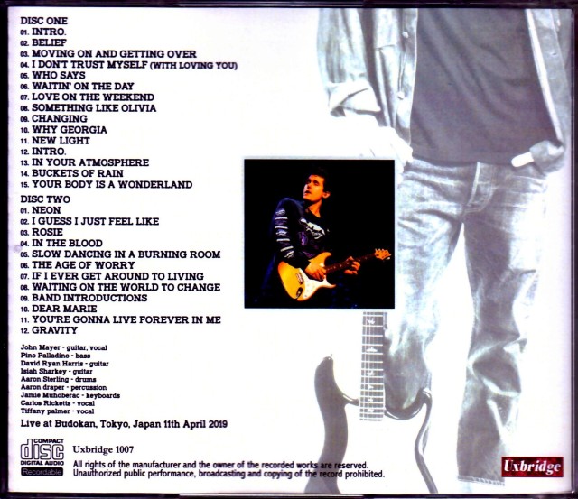 JOHN MAYER,直筆サイン入り,ジョン・メイヤー,新品CD JOHN MAYER,直筆サイン入り,ジョン・メイヤー,新品CD JOHN MAYER