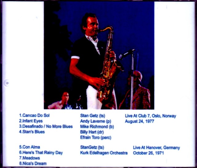 Stan Getz スタン・ゲッツ/Norway 1977