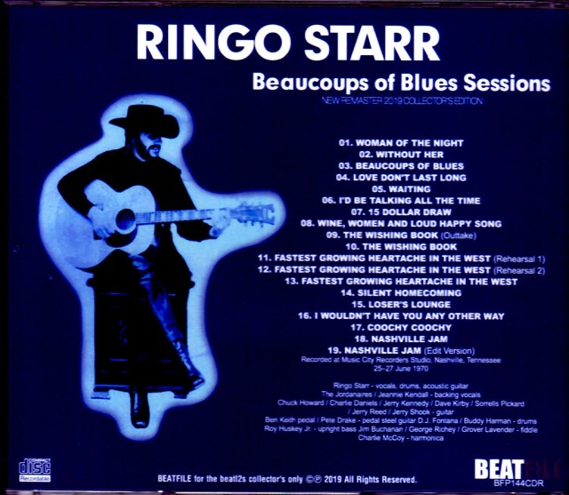Ringo Starr リンゴ・スター/TN,USA 1970 Beaucoups of Blues