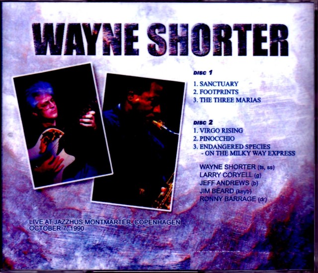 Wayne Shorter ウェイン・ショーター/Denmark 1990