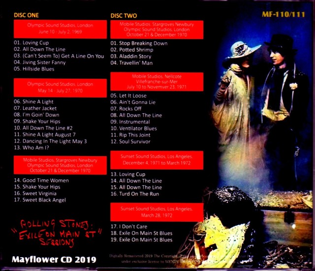 Rolling Stones ローリング・ストーンズ/Exile on Main.ST Sessions
