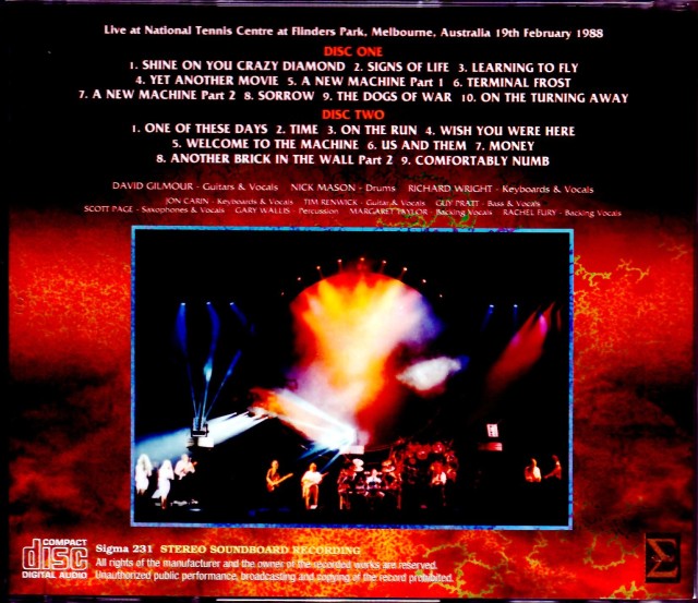 ピンクフロイド【1000ピース】 Pink Floyd ピンク・フロイド/CT,USA 1973 3Source Mix