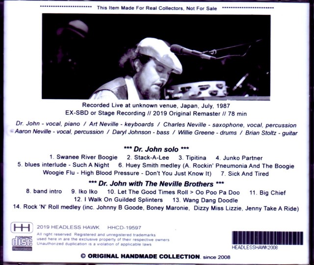 Dr. John,Neville Brothers ドクター・ジョン ネヴィル・ブラザーズ