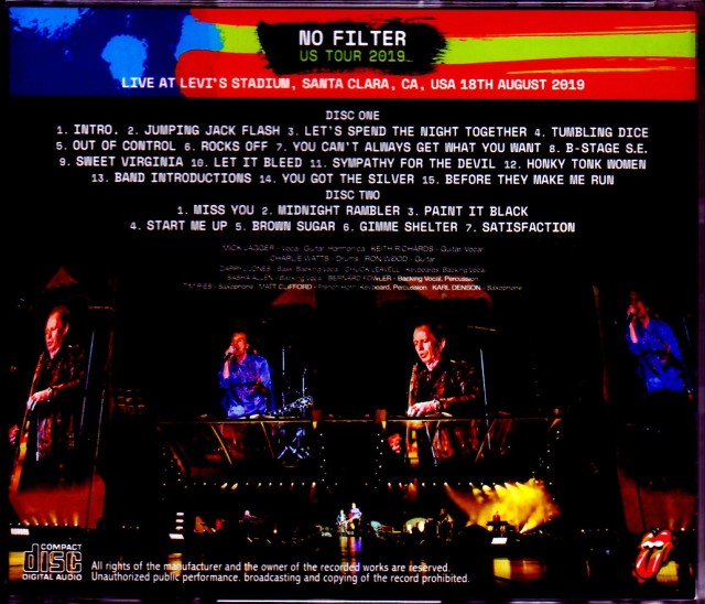 Rolling Stones サイズLレアスタッフ2019ツアー Rolling Stones サイズLレアスタッフ2019ツアー - メルカリ