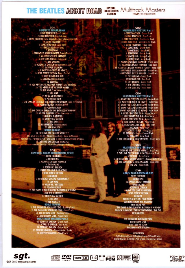 ポップス+ロック(洋楽) BEATLES Multitrack COMPLETE COLLECTION THE BEATLES / NOW AND THEN : ROCKBAND MULTITRACK COLLECTIO