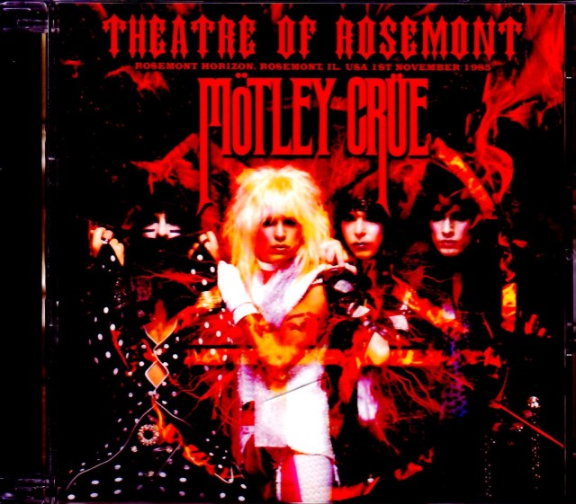 Motley Crue モトリー・クルー/IL,USA 1985