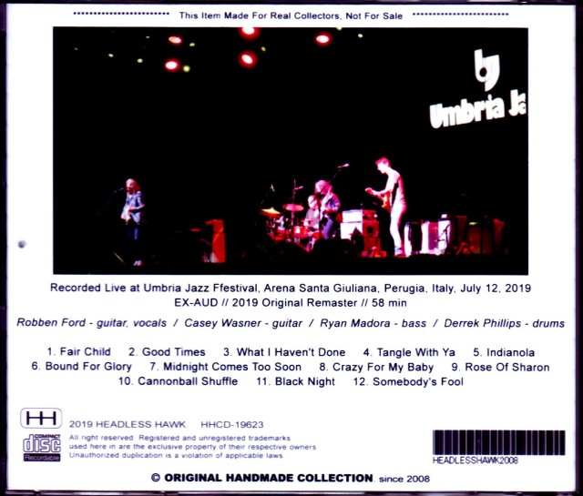 Robben Ford ロベン・フォード/Italy 2019