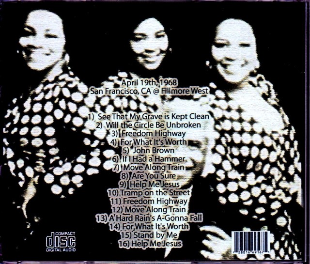Staple Singers ステイプル・シンガーズ/CA,USA 1969