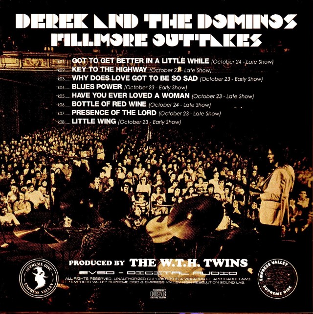 ◾️究極USオリジナルプロモ盤◾️DEREK AND THE DOMINOS■デレク ◾️究極USオリジナルプロモ盤◾️DEREK AND THE DOMINOS