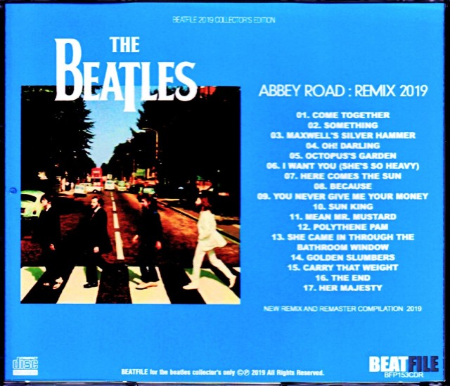 Beatles ビートルズ/Abbey Road New Remix and Remaster Compilation 2019