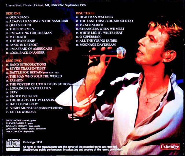 希少 デビッド・ボウイー ビー・マイ・ワイフ DAVID BOWIE 国内盤 David Bowie デビッド・ボウイ/MI,USA 1997 DAT Master