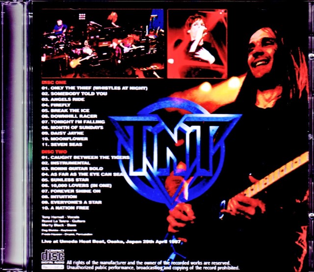 TNT ティーエヌティー/Osaka,Japan 1997