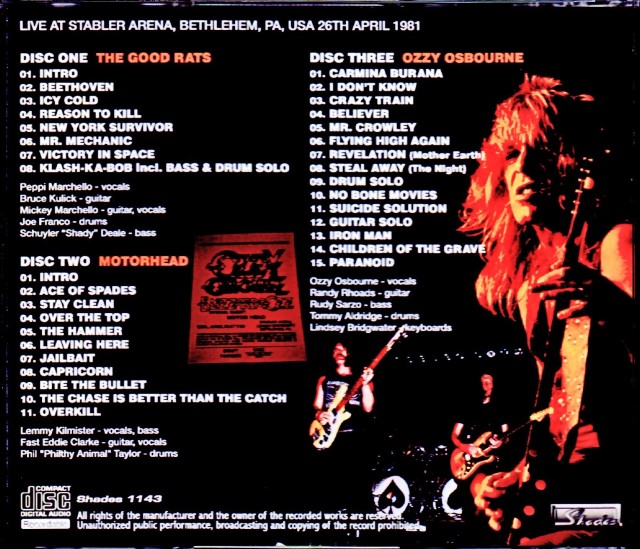 定番のお歳暮 オジー・オズボーン他 オジー関係 洋楽 - CD12