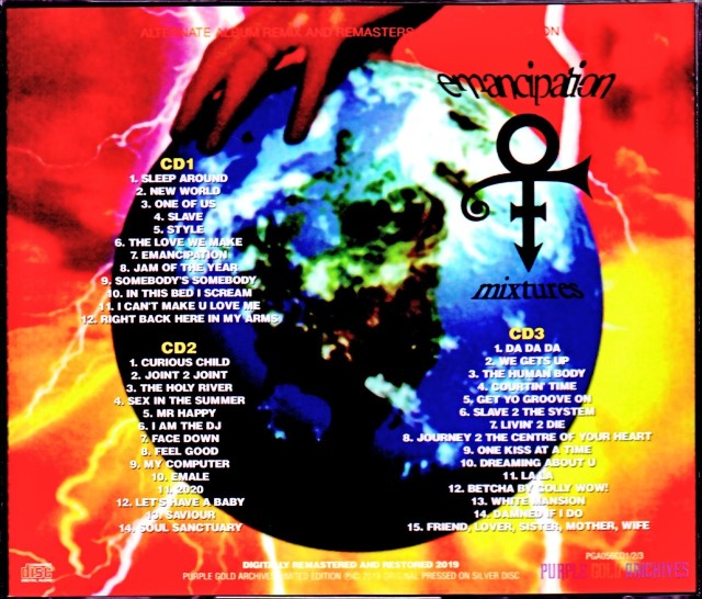 Prince プリンス/Emancipation Alternate Album Remix and Remaster