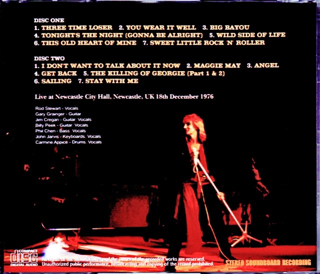 Rod Stewart ロッド・スチュワート/UK 1976