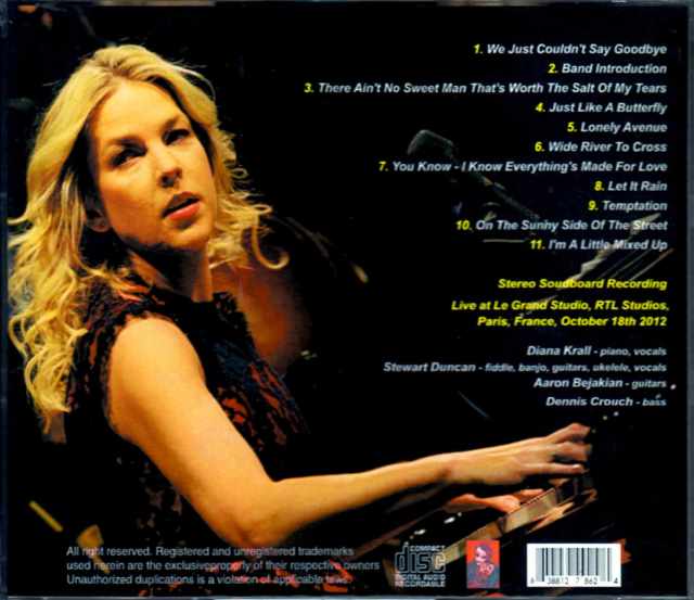 diana krall ダイアナクラール　live in paris レコード Amazon.co.jp: LIVE IN PARIS [12 inch Analog]: ミュージック