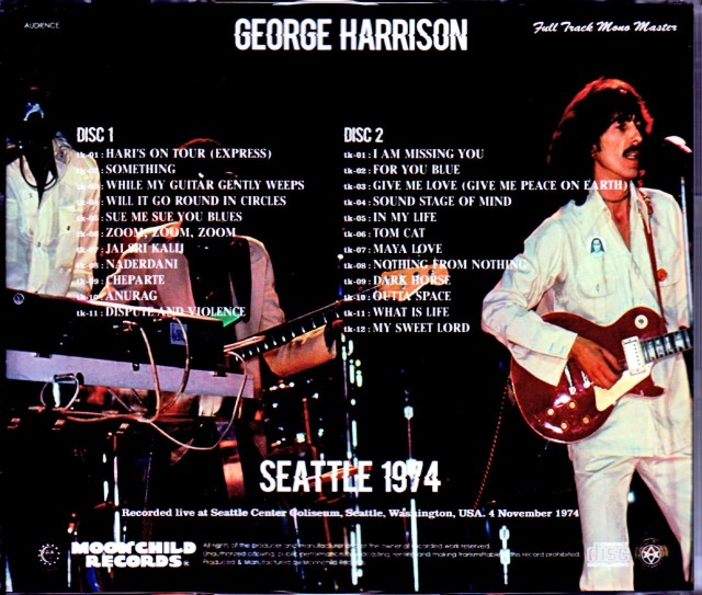 ラヴィ・シャンカール&ジョージ・ハリソン 「Collaborations」US盤