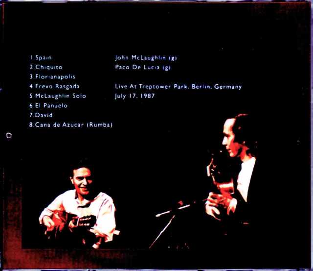 John McLaughlin,Paco De Lucia ジョン・マクラフリン パコ・デ