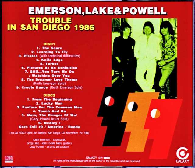 EL&P LPレコード EL & P Emerson,Lake & Powell エマーソン・レイク・アンド