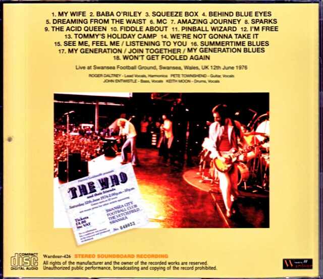 Who,The ザ・フー/UK 1976 Upgrade
