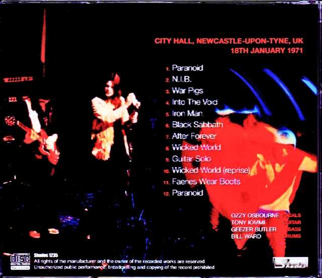 BLACK SABBATH 1971年のライヴ こちらは初回特典付きです BLACK SABBATH 1971年のライヴ こちらは初回特典付きです 洋楽