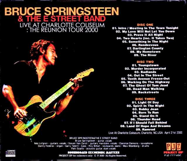 Bruce Springsteen & the E Street Band ブルース・スプリングス