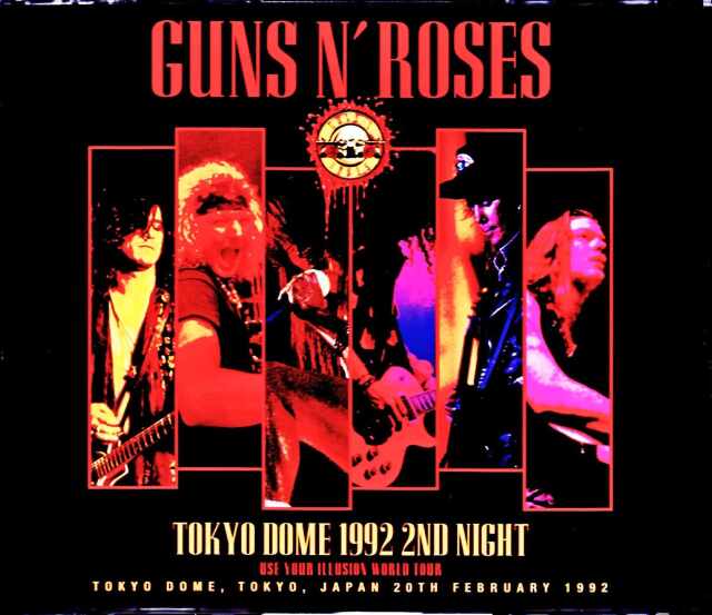 Guns N' Roses ガンズ・アンド・ローゼス/Tokyo,Japan 2.20.1992