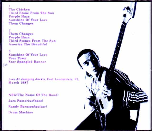 Jaco Pastorius ジャコ・パストリアス/FL,USA 1987
