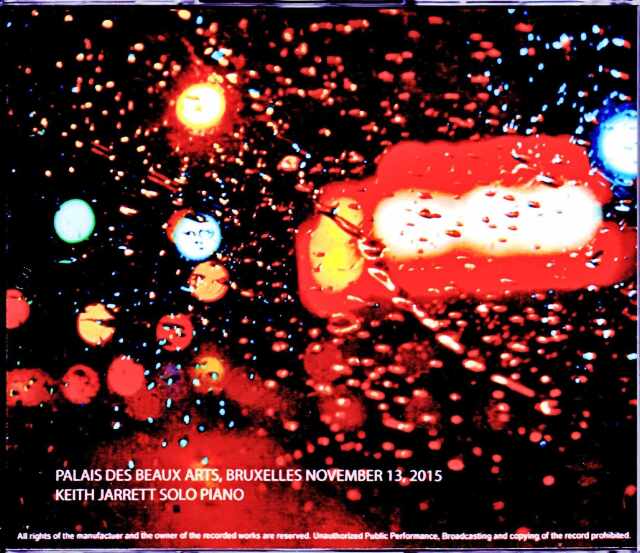 Keith Jarrett キース・ジャレット/Bruxelles 2015