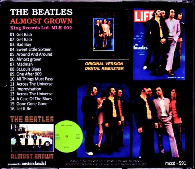 Beatles ビートルズ/ゲット・バック・セッション Get Back