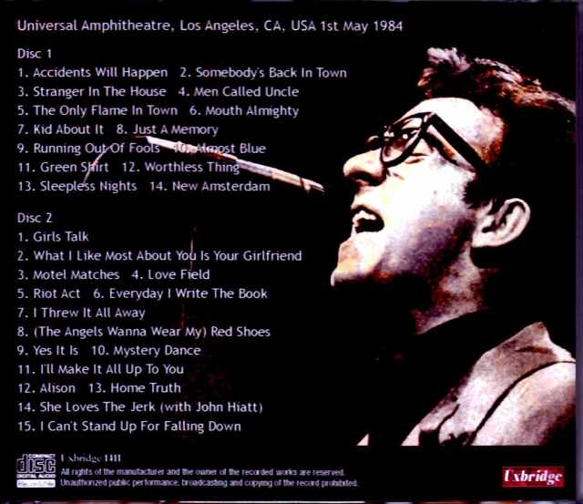 84 Elvis Costello Poetry Collection