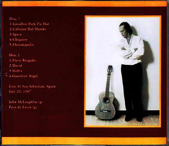 John McLaughlin,Paco de Lucia ジョン・マクラフリン パコ・デ