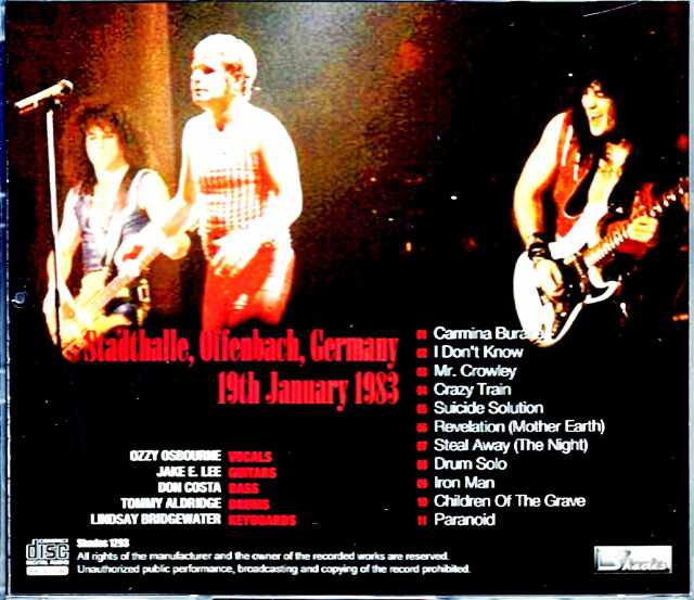 オジー・オズボーン Ozzy Osbourne Ozzy Osbourne（オジー・オズボーン）、ニュー・アルバム