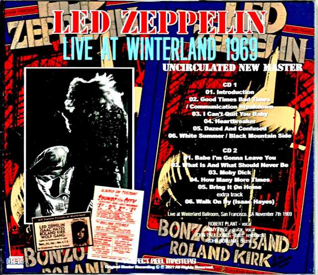 レッド・ツェッペリン/HOW MANY MORE TIMES/1969 レッド・ツェッペリン/HOW MANY MORE TIMES/1969