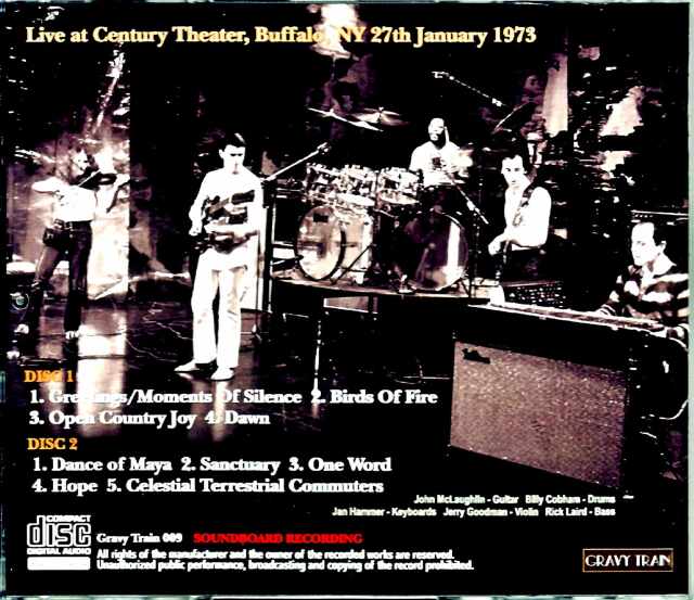 高級ブランド Mahavishnu Orchestra マハヴィシュヌ・オーケストラ/NY,USA 1973 ミュージシャン