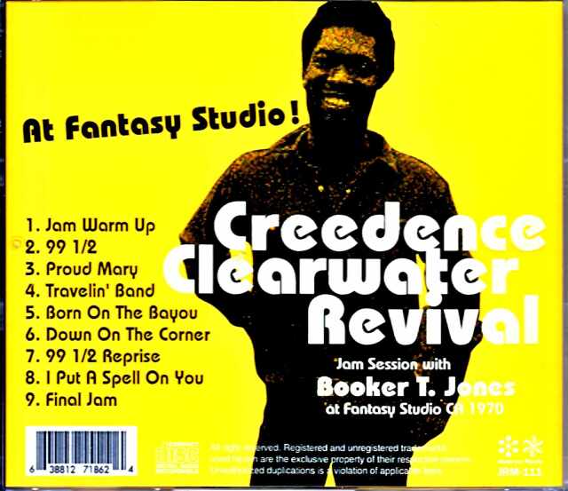 C.C.R. Creedance Clearwater Revival,Booker T. Jones