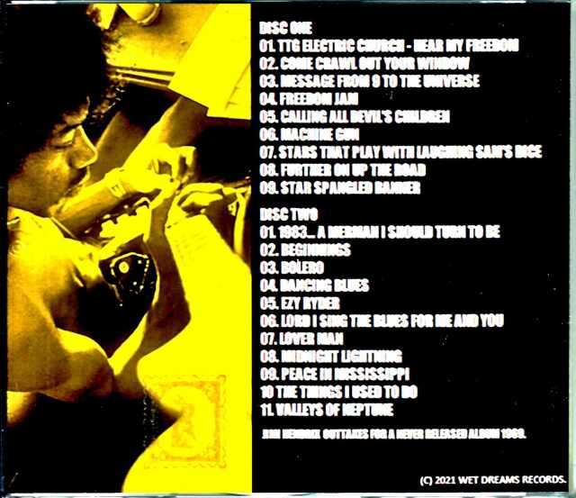 Jimi Hendrix ジミ・ヘンドリックス/Outtakes for a Never Released