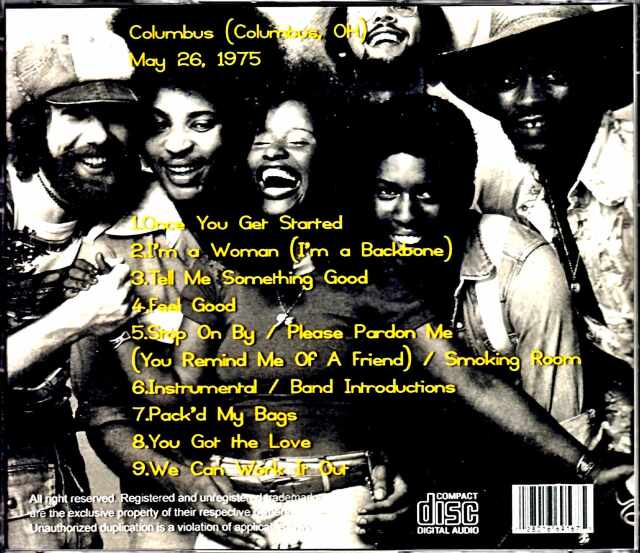 Rufus,Chaka Khan ルーファス チャカ・カーン/OH,USA 1975