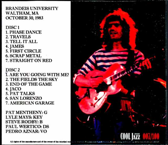 Pat Metheny Group Lyle Mays パット・メセニー ライル・メイズ