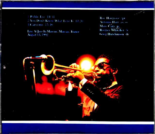 Roy Hargrove Quintet ロイ・ハーグローヴ/France 1992