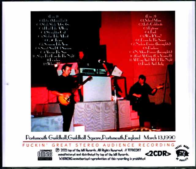 Stranglers ストラングラーズ/England,UK 1990