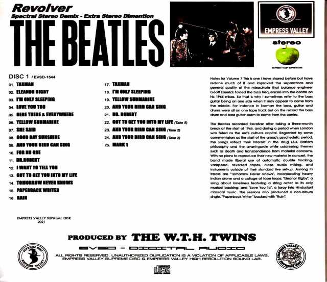 THE BEATLES REVOLVER stereo ポルトガル版 リボルバー ビートルズ CD 来日50周年記念 「リボルバー」 BEATLES 公式
