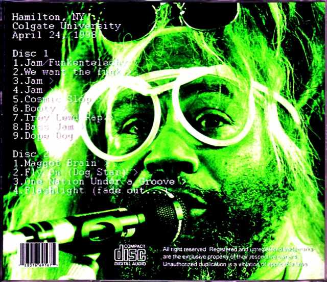 LPレコード　George Clinton ジョージクリントン　　　P-FUNK George Clinton & the P-Funk Allstars ジョージ・クリントン/NY