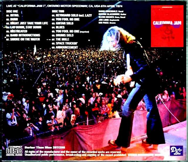 Deep Purple ディープ・パープル/California Jam CA,USA 1974