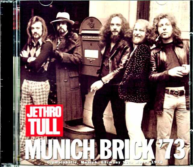 JETHRO TULL ジェスロ•タル　パンフレット　2冊 Jethro Tull ジェスロ・タル/Germany 1973 & more