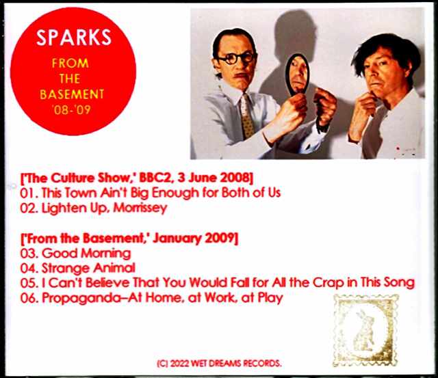 スパークス  Sparks  DVD ライヴ・イン・ストックホルム 2004 DVD】スパークス SPARKS 「ライヴ・イン・ストックホルム 2004」