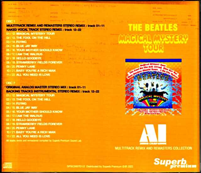 Beatles ビートルズ/マジカル・ミステリー・ツアー Magical Mystery